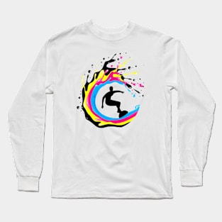 Color Surfing Long Sleeve T-Shirt